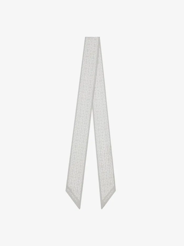 4g Bandeau In Silk Marble Grey Women Givenchy Scarves