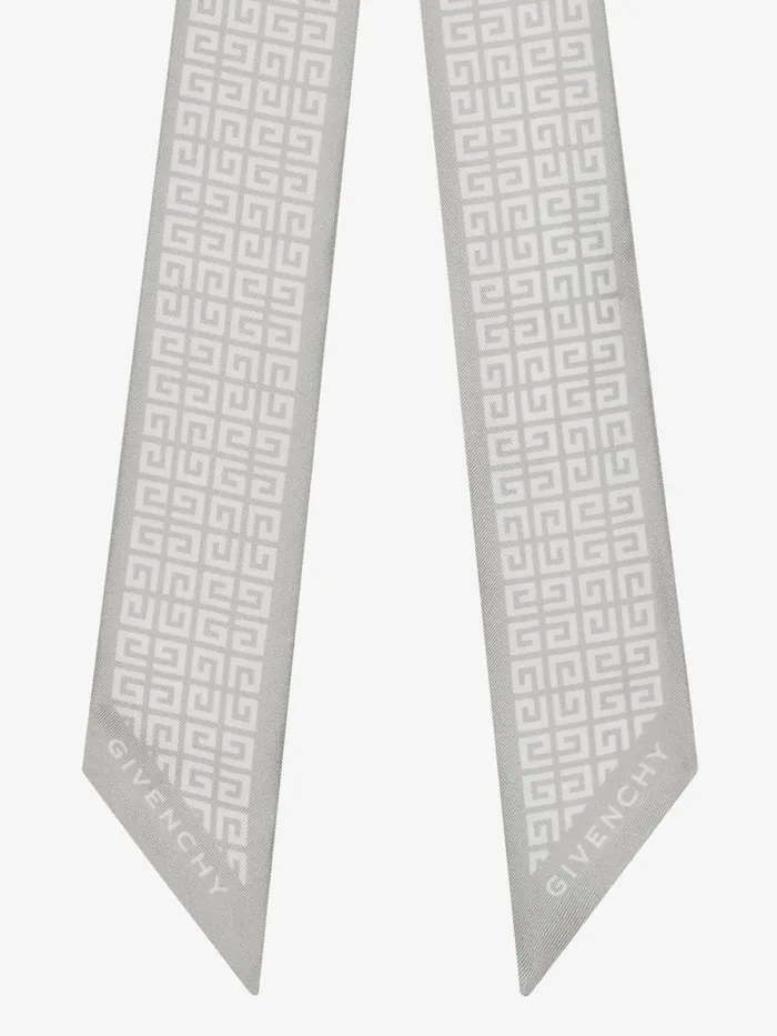 4g Bandeau In Silk Marble Grey Women Givenchy Scarves