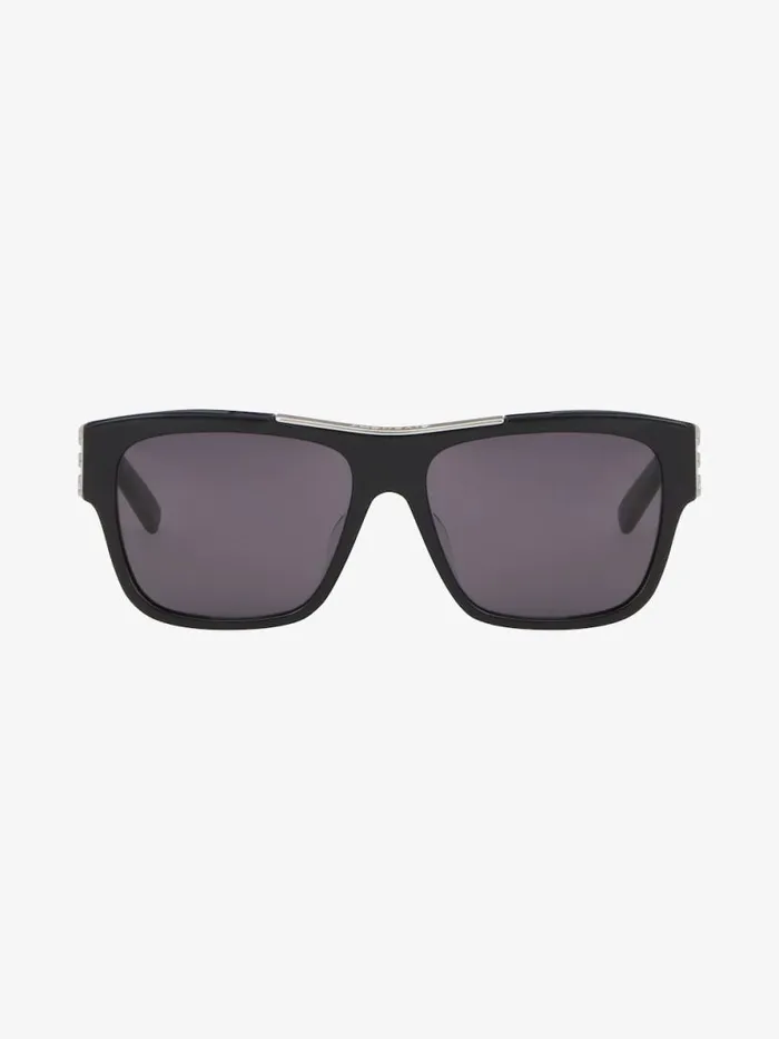 4g Unisex Sunglasses In Acetate Black Men Givenchy Sunglasses