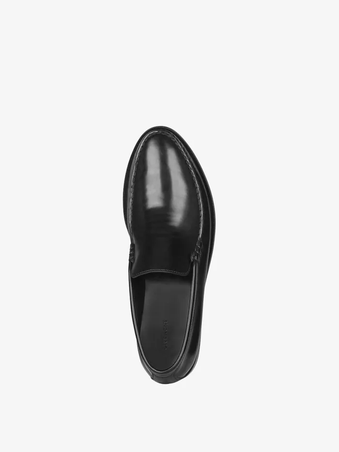 60039S Loafers In Leather Black Men Givenchy Boots and Loafers