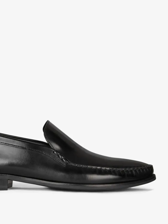 60039S Loafers In Leather Black Men Givenchy Boots and Loafers