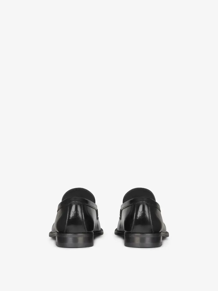 60039S Loafers In Leather Black Men Givenchy Boots and Loafers