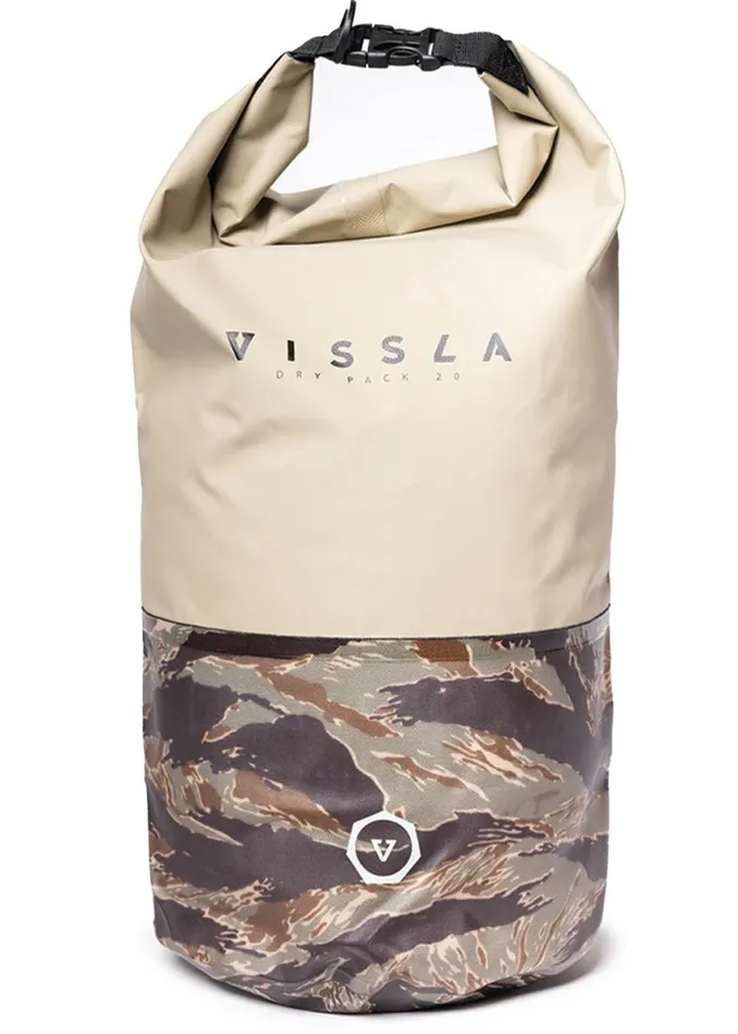 7 Seas 20L Dry Pack Khaki Men Vissla Accessories