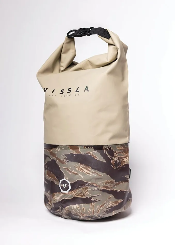 7 Seas 20L Dry Pack Khaki Men Vissla Accessories