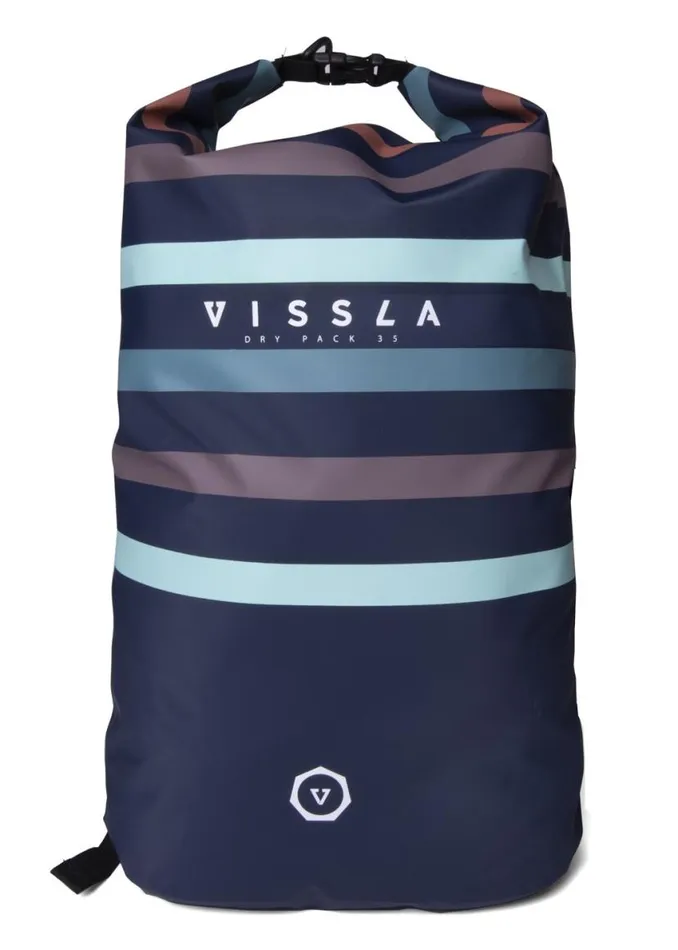 7 Seas 35L Dry Backpack Dark Denim Men Vissla Accessories