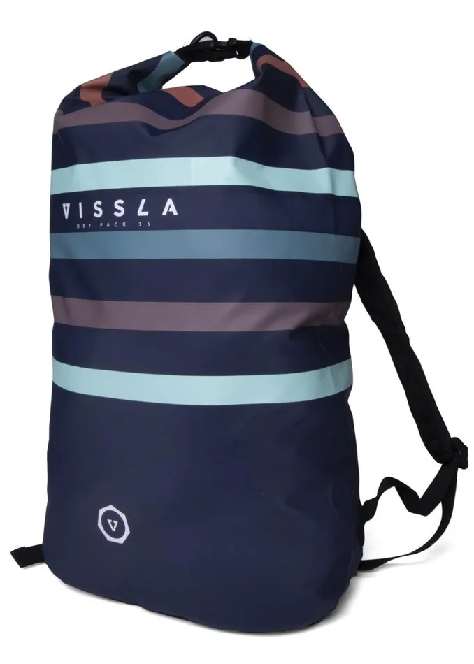 7 Seas 35L Dry Backpack Dark Denim Men Vissla Accessories