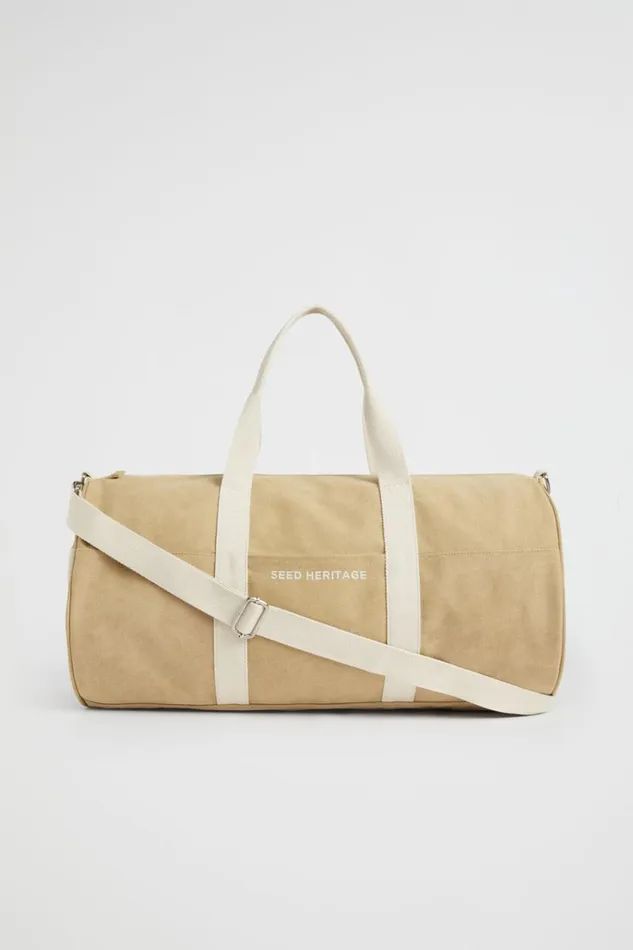 Accessories Man Seed Heritage Duffle Bag Sand Multi