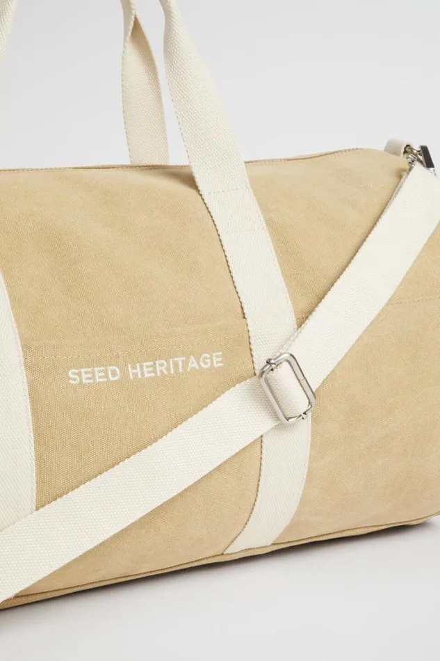 Accessories Man Seed Heritage Duffle Bag Sand Multi