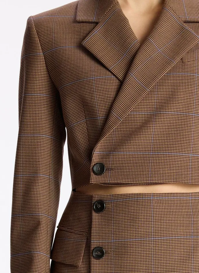 Accessories Women ALC Millie Cut Out Blazer Dress Chestnut Multi Accessories Women ALC Millie Cut Out Blazer Dress Chestnut Multi
