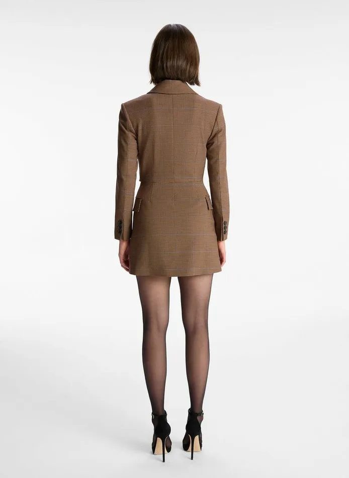 Accessories Women ALC Millie Cut Out Blazer Dress Chestnut Multi Accessories Women ALC Millie Cut Out Blazer Dress Chestnut Multi