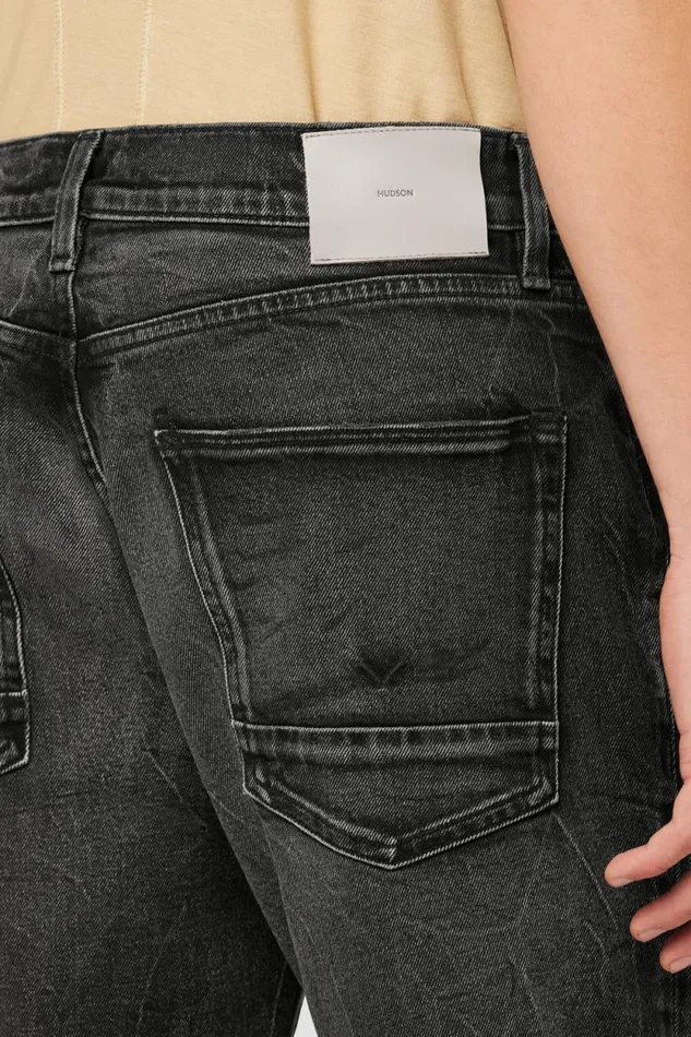 Additional Inseams Men Hudson Jeans Reese Straight Leg Jean 32034 Inseam Onyx