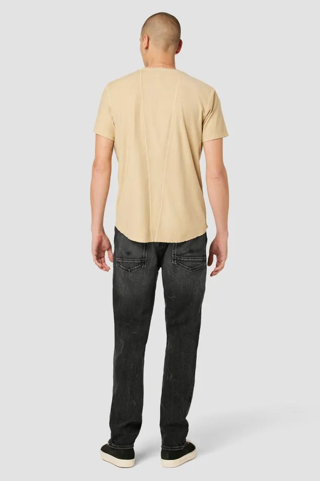 Additional Inseams Men Hudson Jeans Reese Straight Leg Jean 32034 Inseam Onyx