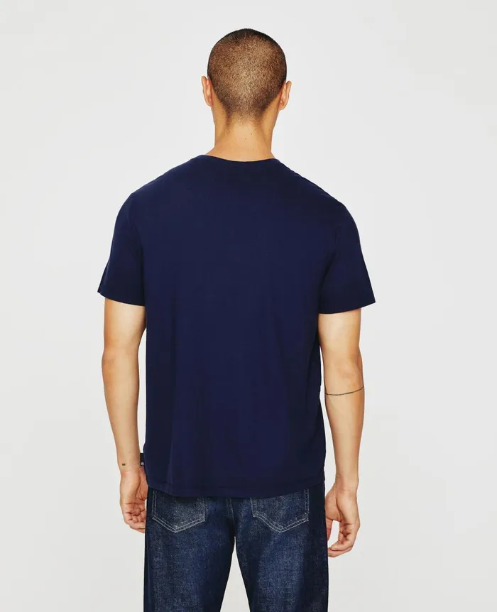 AG Jeans Bryce Vee Deep Navy Men Tees AG Jeans Bryce Vee Deep Navy Men Tees