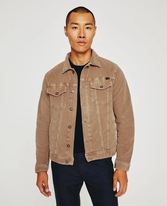 AG Jeans Dart Jacket Sulfur Canyon Rock Men Jackets
