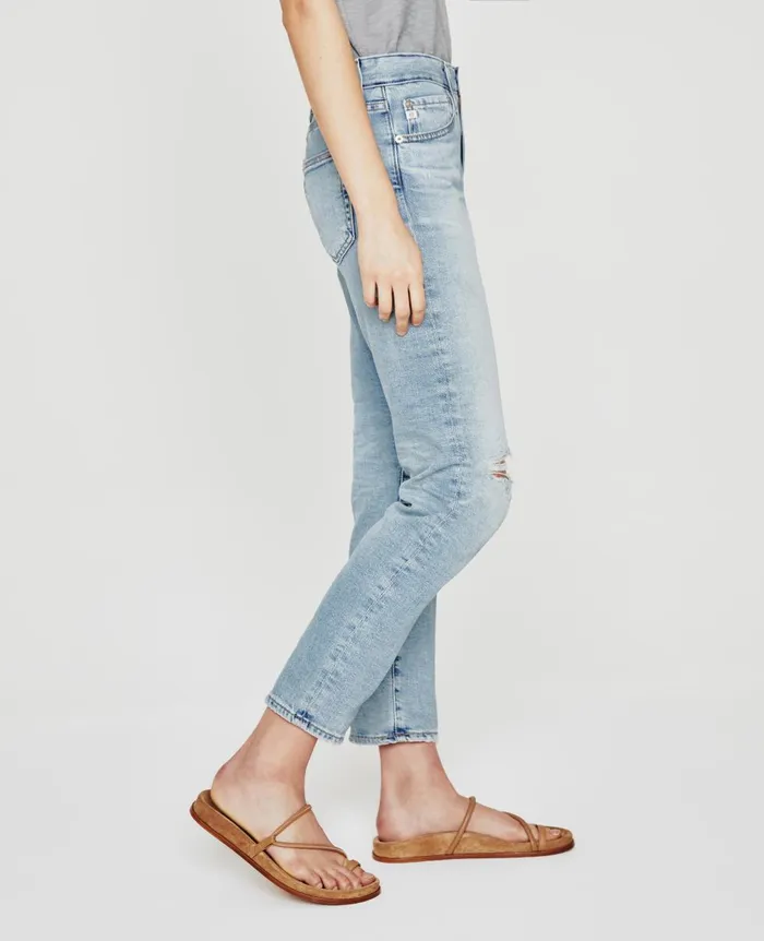 AG Jeans ExBoyfriend Slim 20 Years Fossil Women Denim AG Jeans ExBoyfriend Slim 20 Years Fossil Women Denim
