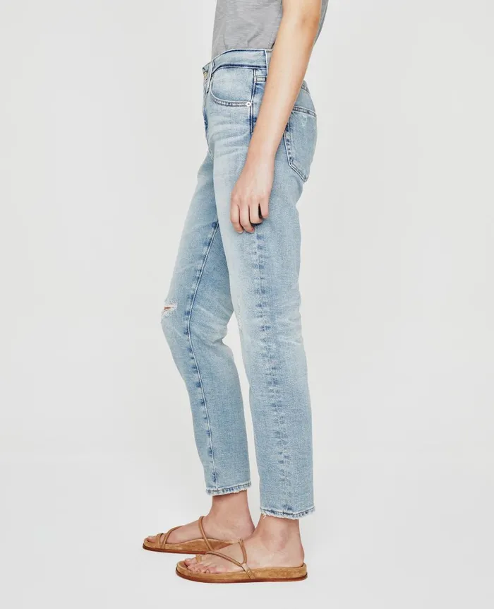 AG Jeans ExBoyfriend Slim 20 Years Fossil Women Denim AG Jeans ExBoyfriend Slim 20 Years Fossil Women Denim