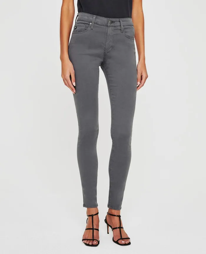 AG Jeans Farrah Skinny Folkestone Grey Women Pants AG Jeans Farrah Skinny Folkestone Grey Women Pants