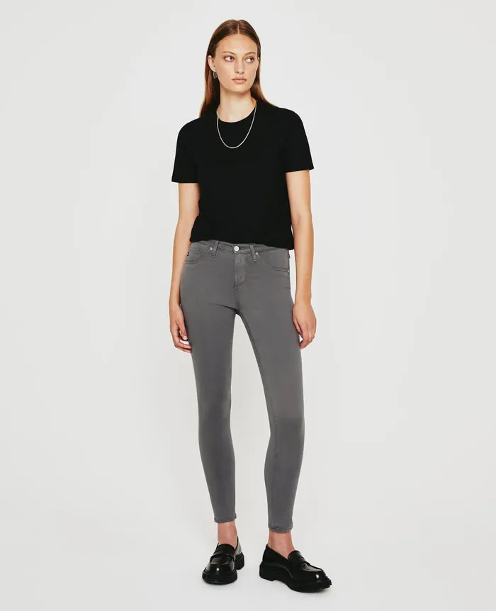AG Jeans Legging Ankle Folkestone Grey Women Pants
