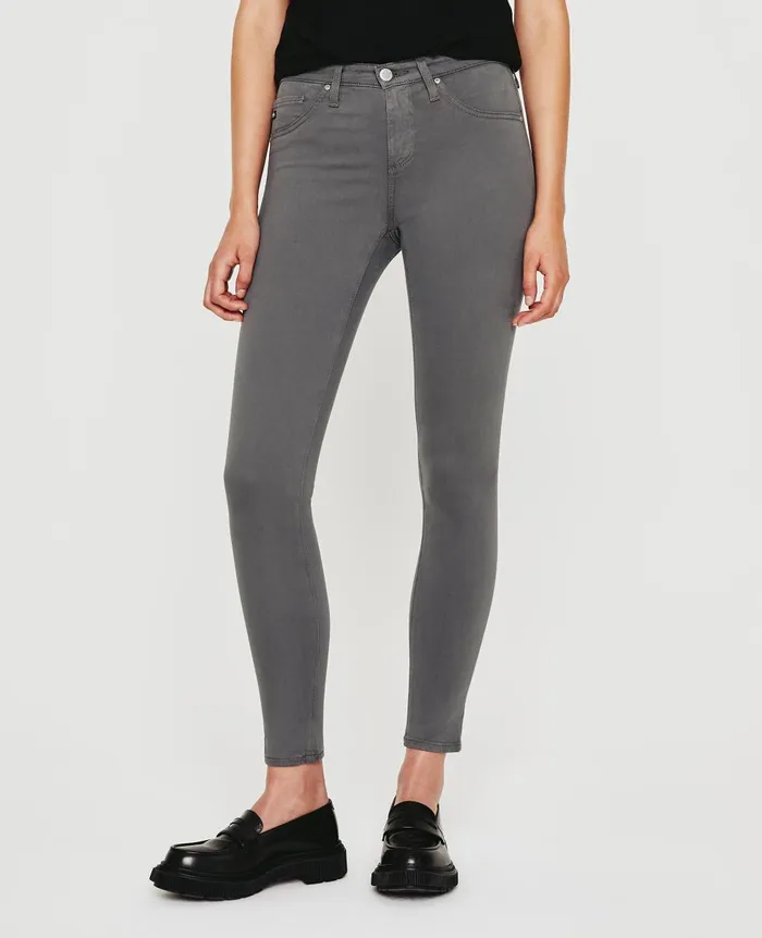 AG Jeans Legging Ankle Folkestone Grey Women Pants AG Jeans Legging Ankle Folkestone Grey Women Pants