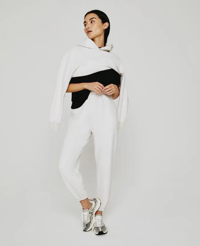 AG Jeans Nova Sweatpant Ivory Dust Women Sweatpants