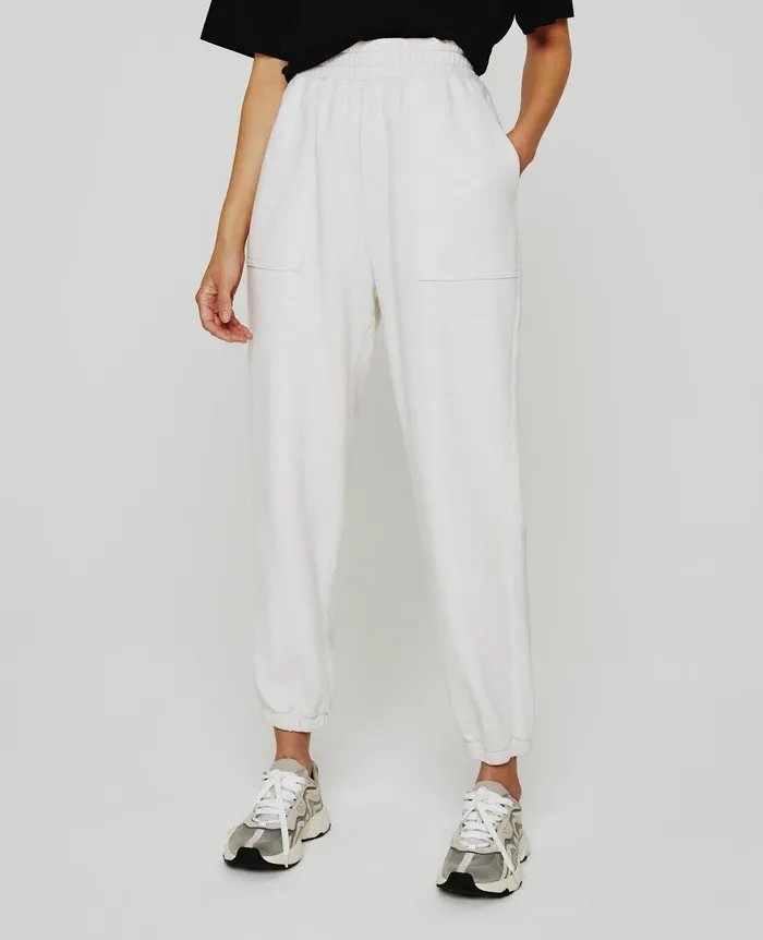 AG Jeans Nova Sweatpant Ivory Dust Women Sweatpants AG Jeans Nova Sweatpant Ivory Dust Women Sweatpants