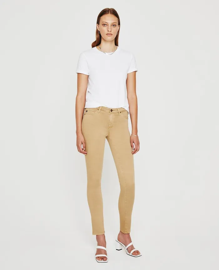 AG Jeans Prima Sulfur Toasted Almond Women Pants