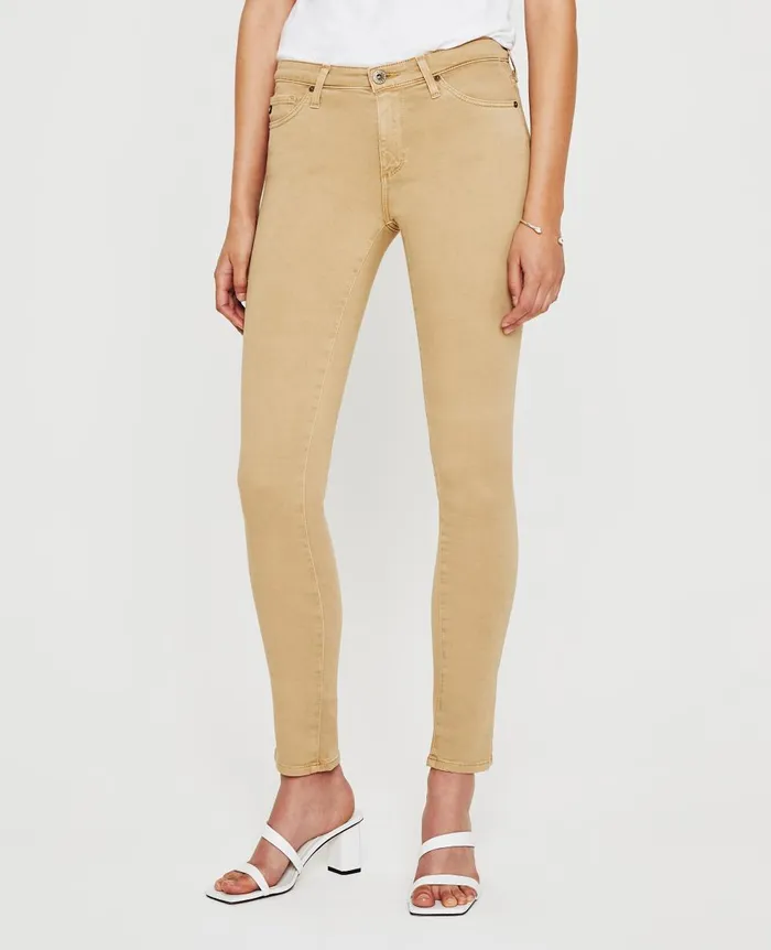 AG Jeans Prima Sulfur Toasted Almond Women Pants AG Jeans Prima Sulfur Toasted Almond Women Pants