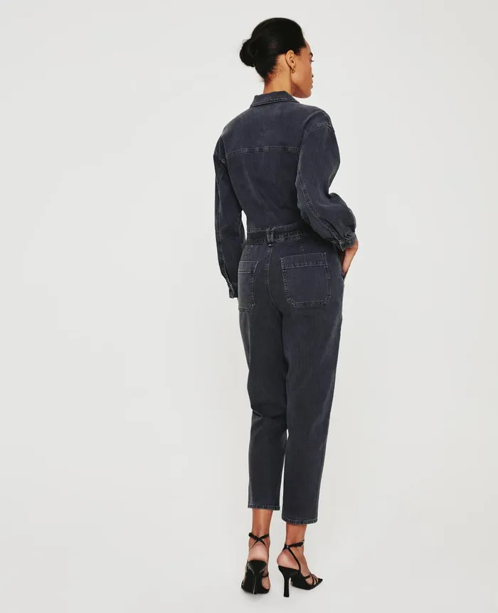AG Jeans Ryleigh Jumpsuit Sulfur Black Women Dresses and More AG Jeans Ryleigh Jumpsuit Sulfur Black Women Dresses and More