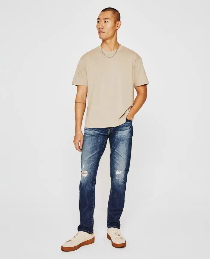 AG Jeans Tellis 9 Years Solar Ray Destructed Men Denim