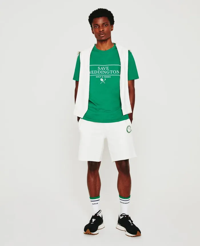 AG Jeans Weddington Crew Save Weddington Turf Green WomenMen Tees and Tanks AG Jeans Weddington Crew Save Weddington Turf Green WomenMen Tees and Tanks