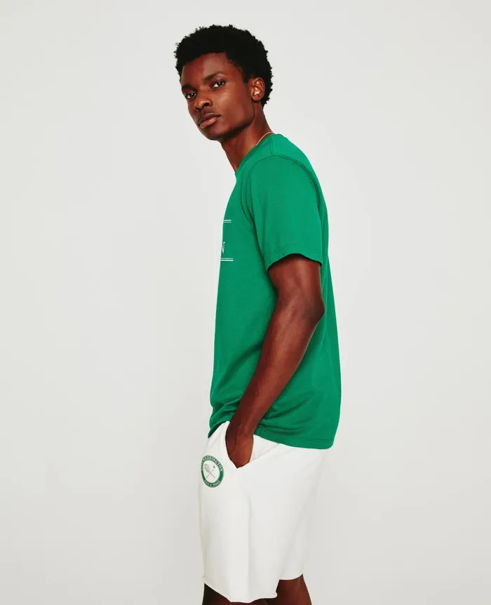 AG Jeans Weddington Crew Save Weddington Turf Green WomenMen Tees and Tanks AG Jeans Weddington Crew Save Weddington Turf Green WomenMen Tees and Tanks