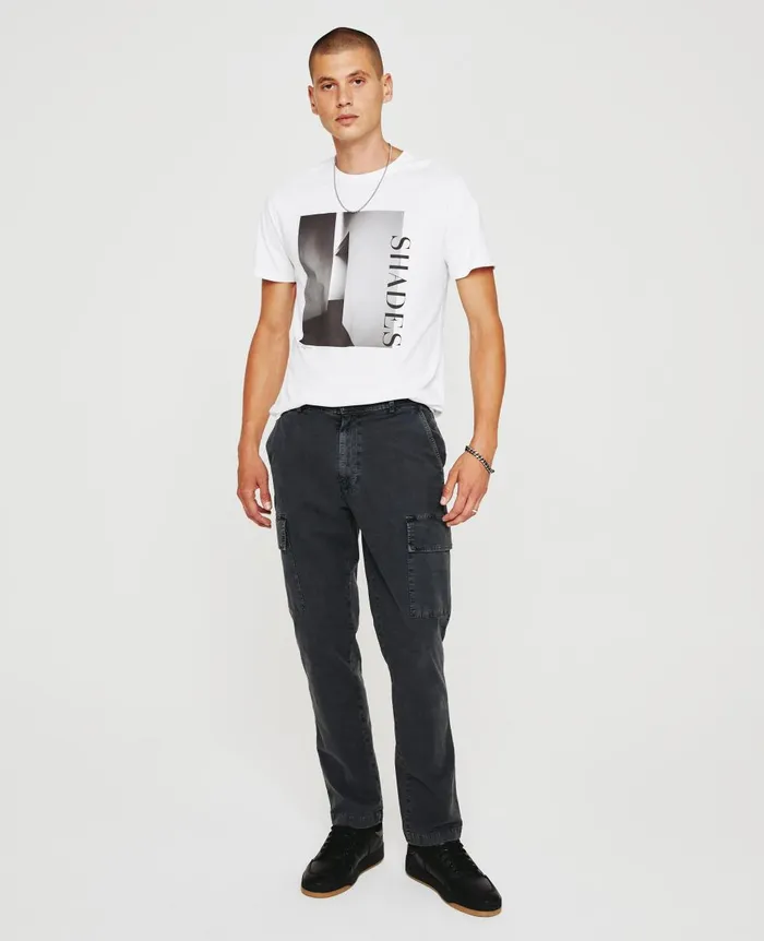 AG Jeans Wells Cargo Sulfur Gunpowder Men Pants