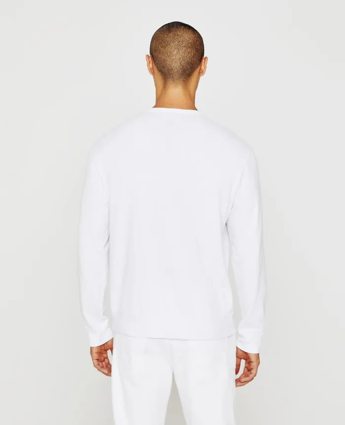 AG Jeans Wesley Pullover True White Men Sweatshirts AG Jeans Wesley Pullover True White Men Sweatshirts