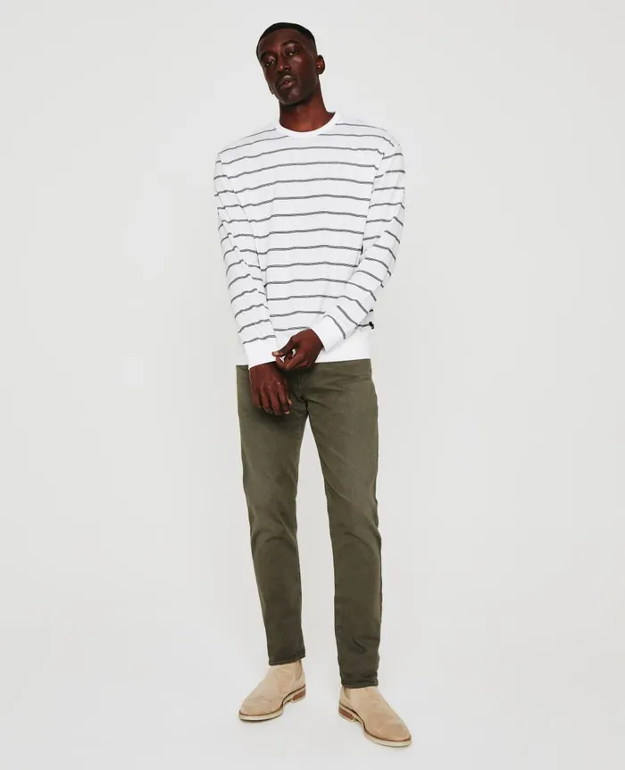 AG Jeans Wesley Pullover True Whitetrue Black Men Tees AG Jeans Wesley Pullover True Whitetrue Black Men Tees