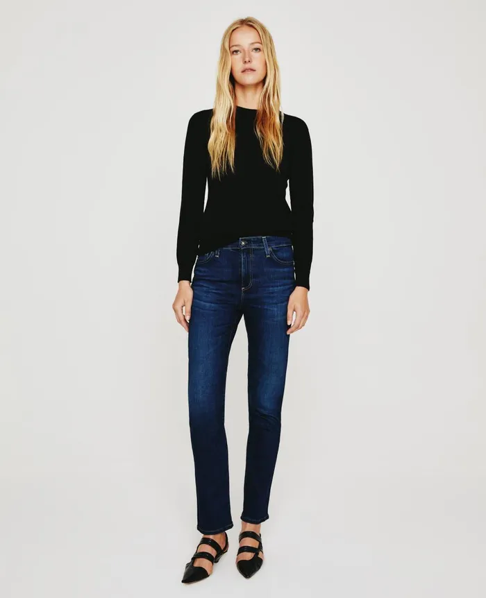 AG Jeans Zuri Crew True Black Women Tops and Shirts AG Jeans Zuri Crew True Black Women Tops and Shirts