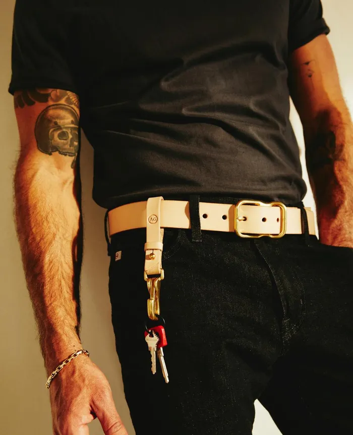 AG Keychain Naturalbrass WomenMen AG Jeans Leather Goods AG Keychain Naturalbrass WomenMen AG Jeans Leather Goods
