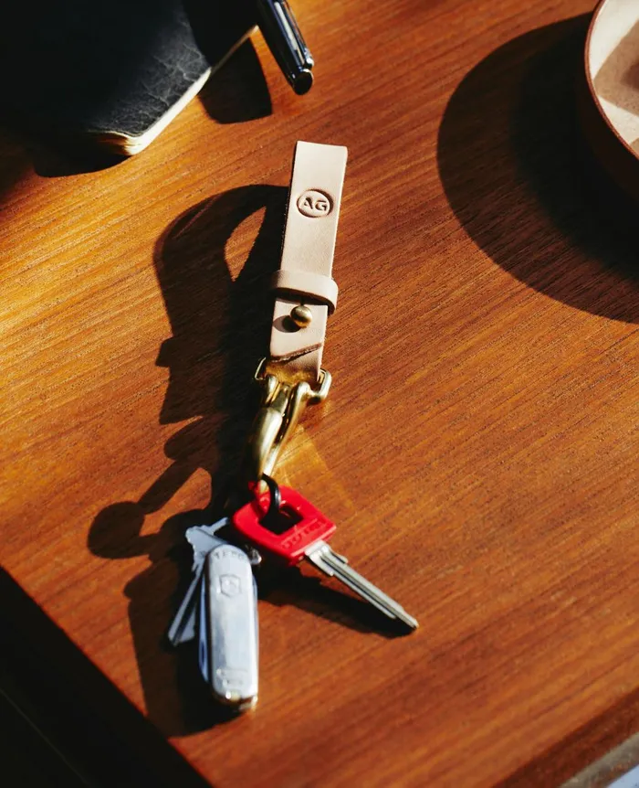 AG Keychain Naturalbrass WomenMen AG Jeans Leather Goods AG Keychain Naturalbrass WomenMen AG Jeans Leather Goods