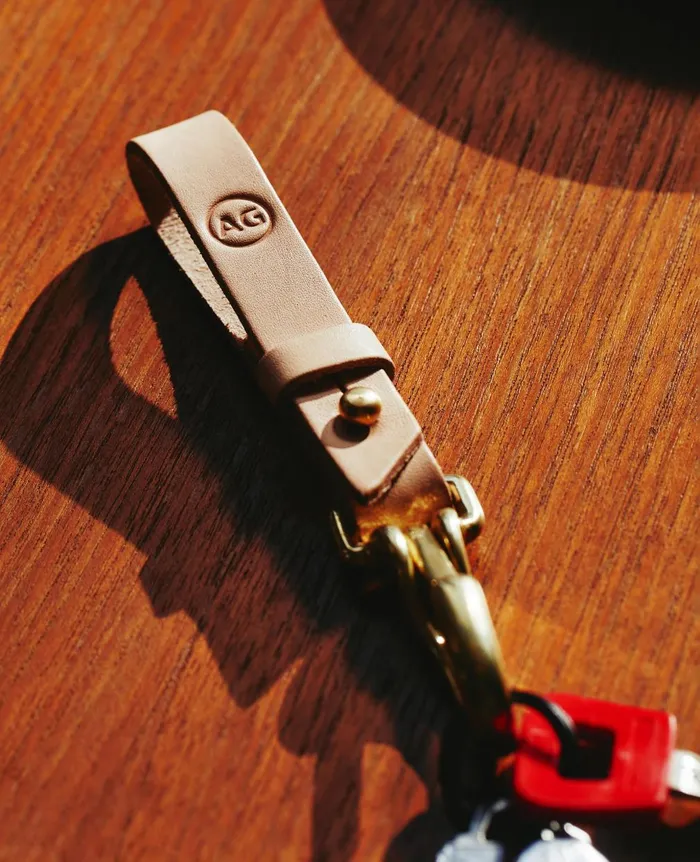 AG Keychain Naturalbrass WomenMen AG Jeans Leather Goods AG Keychain Naturalbrass WomenMen AG Jeans Leather Goods