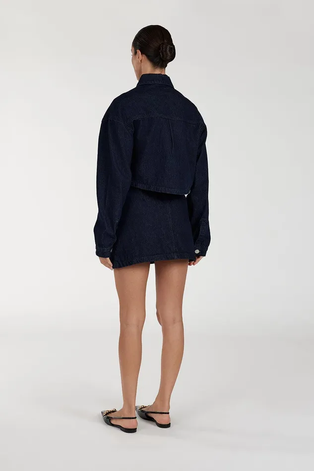 ALBERTA INDIGO DENIM JACKET Women DISSH The Gift Shop