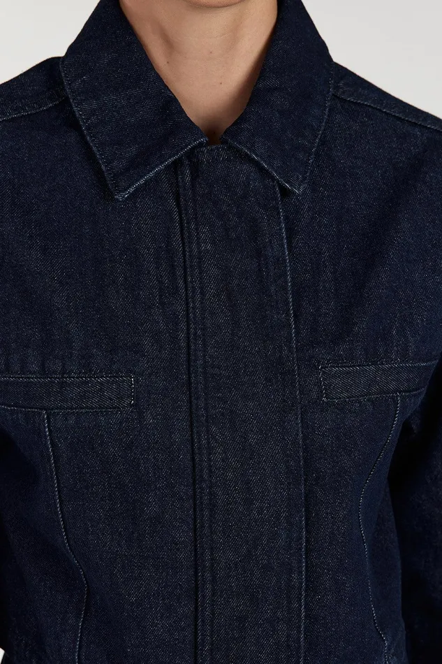 ALBERTA INDIGO DENIM JACKET Women DISSH The Gift Shop