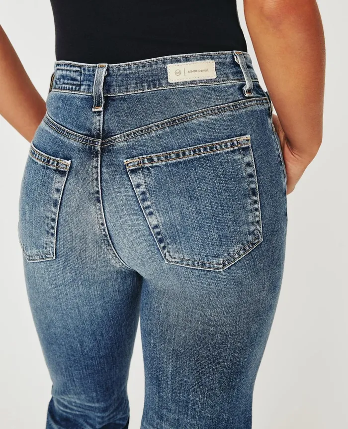 Alexxis Crop 17 Years Waveview Women AG Jeans Denim Alexxis Crop 17 Years Waveview Women AG Jeans Denim