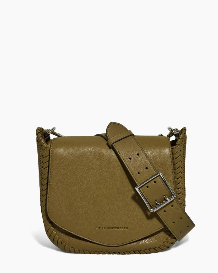 All For Love Saddle Crossbody Soft Olive Women Aimee Kestenberg Crossbody Bags