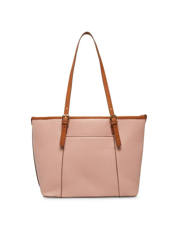 Anne Klein Perfect Lion Logo Tote Carnation Women Handbags