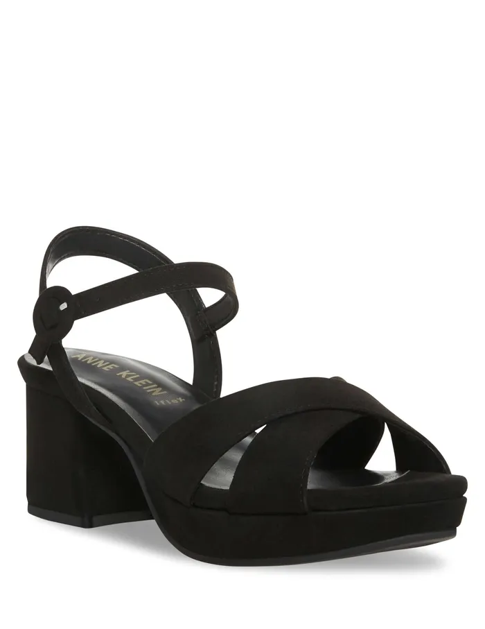Anne Klein Priya Dress Sandal Black Women Shoes