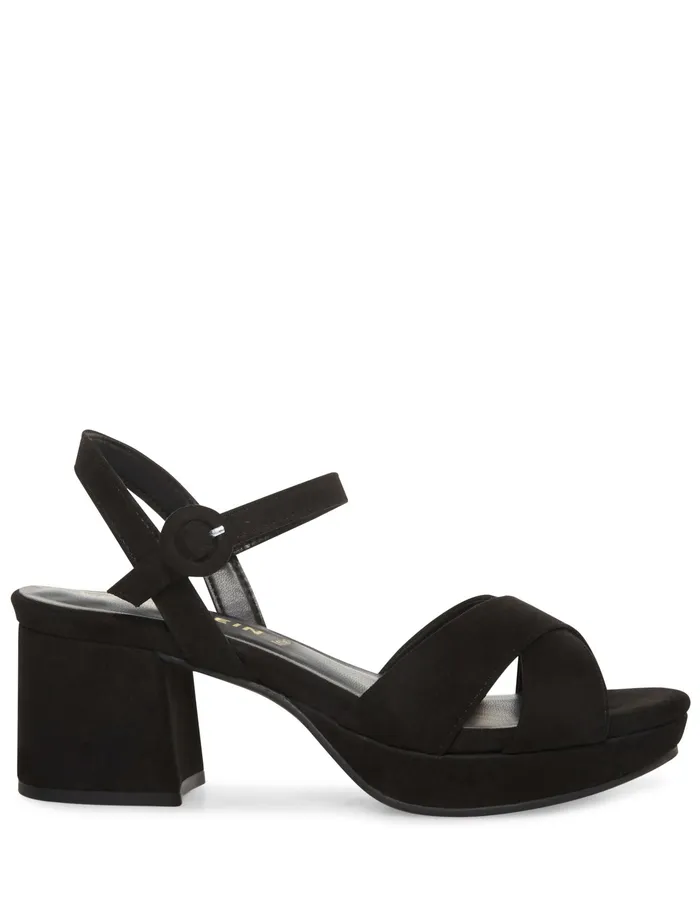 Anne Klein Priya Dress Sandal Black Women Shoes