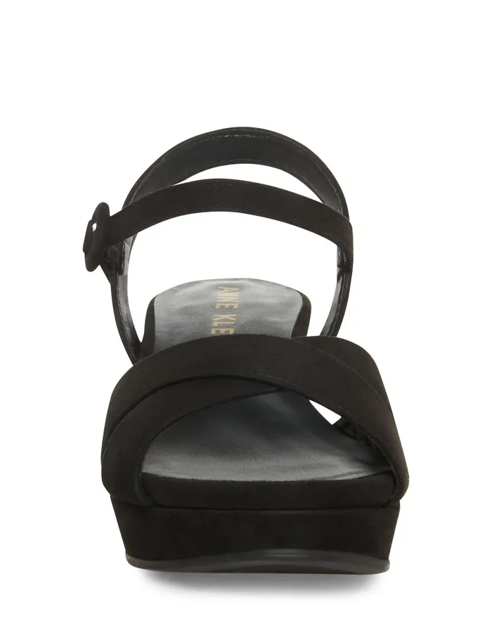 Anne Klein Priya Dress Sandal Black Women Shoes