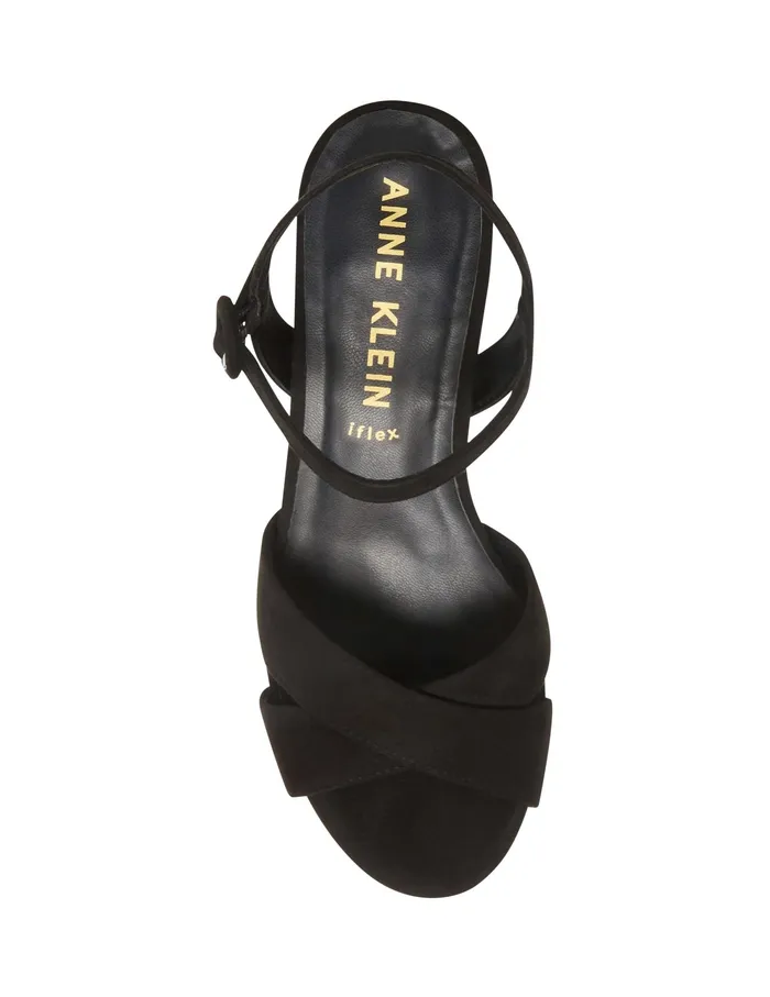 Anne Klein Priya Dress Sandal Black Women Shoes