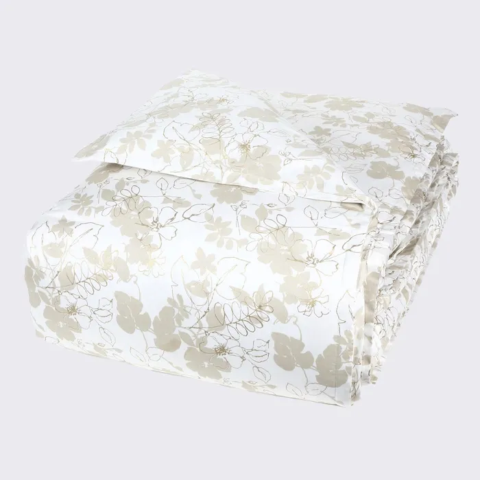 Anne Klein Simsbury Floral Comforter Set Gold Women Home