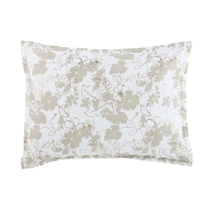Anne Klein Simsbury Floral Comforter Set Gold Women Home