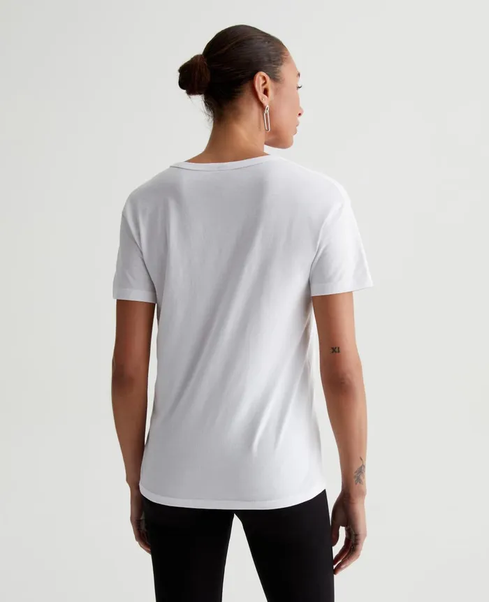 Aspen U True White Women AG Jeans Tees and Tanks Aspen U True White Women AG Jeans Tees and Tanks